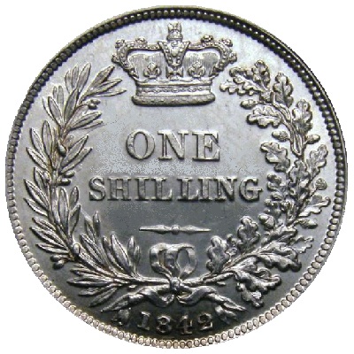 UK Shilling 1842 Value