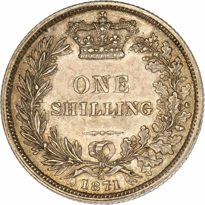 UK Shilling 1871 Value
