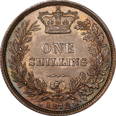 UK Shilling 1872 Value