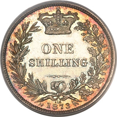 UK Shilling 1873 Value