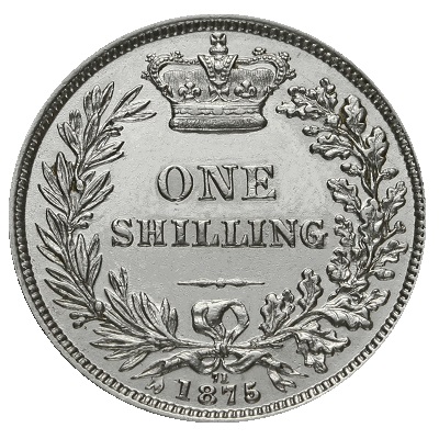 UK Shilling 1875 Value