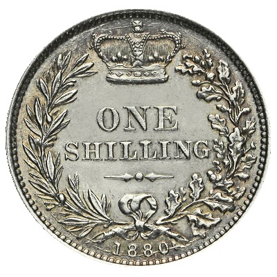 UK Shilling 1880 Value