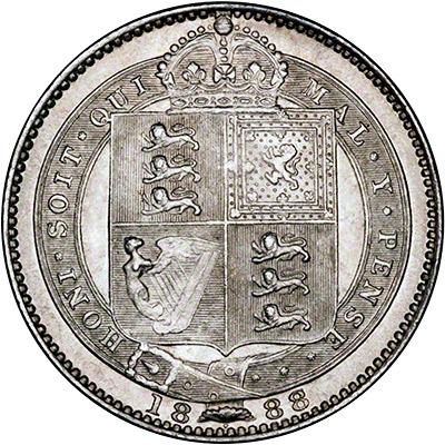 UK Shilling 1888 Value