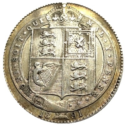 UK Shilling 1891 Value
