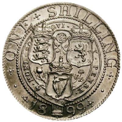 UK Shilling 1899 Value