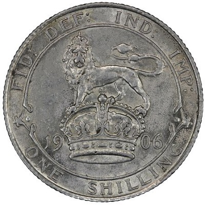 UK Shilling 1906 Value