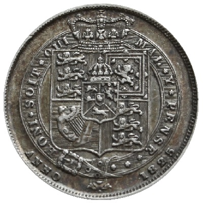 UK Sixpence 1825 Value