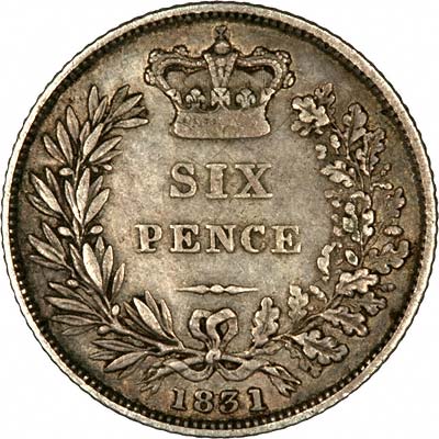 UK Sixpence 1831 Value
