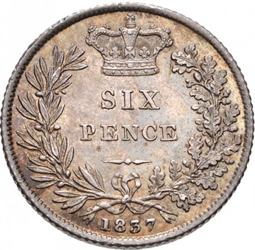 UK Sixpence 1837 Value