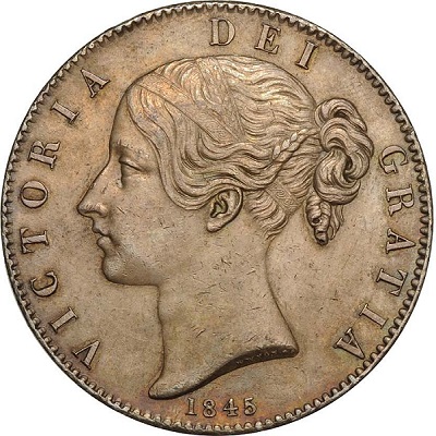 Sixpence 1845 Value