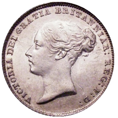 Sixpence 1855 Value