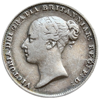 Sixpence 1856 Value
