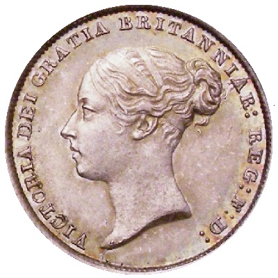 Sixpence 1857 Value