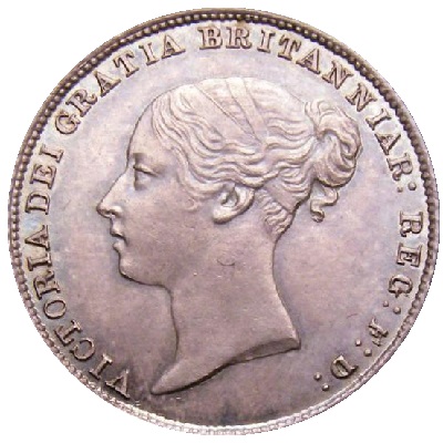 Sixpence 1863 Value