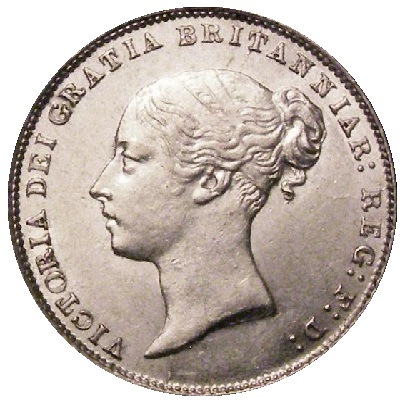 Sixpence 1864 Value