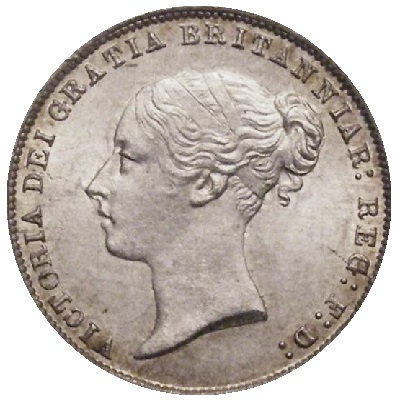Sixpence 1866 Value