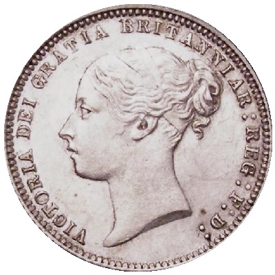 Sixpence 1868 Value