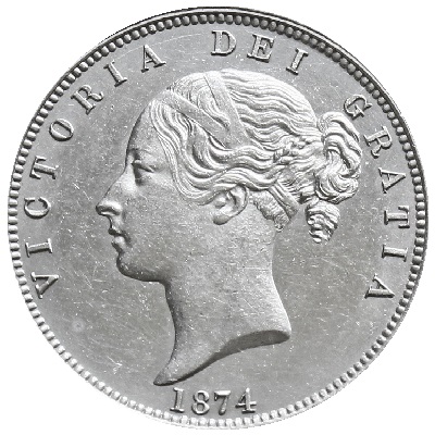 Sixpence 1874 Value