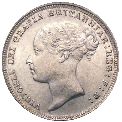 Sixpence 1885 Value