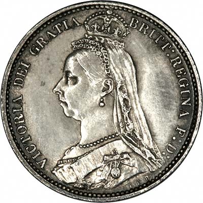 Sixpence 1887 Value
