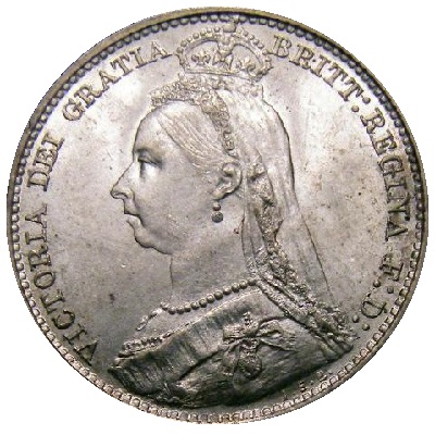 Sixpence 1891 Value