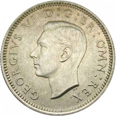 Sixpence 1938 Value