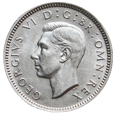 Sixpence 1943 Value