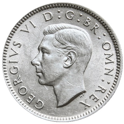 Sixpence 1944 Value