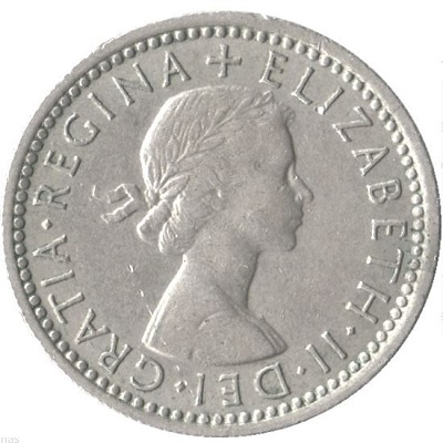 Sixpence 1955 Value