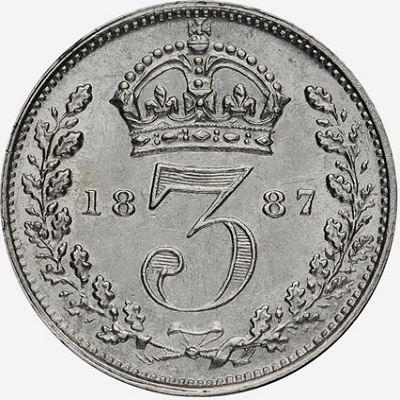 UK Threepence 1837 Value