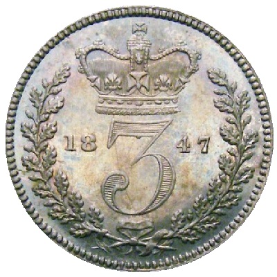 Threepence 1847 Value