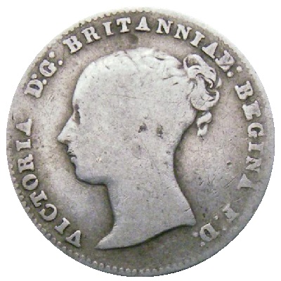 Threepence 1858 Value