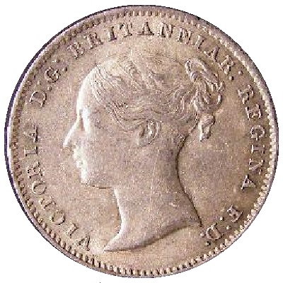 Threepence 1866 Value