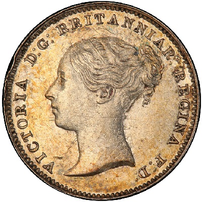 Threepence 1868 Value