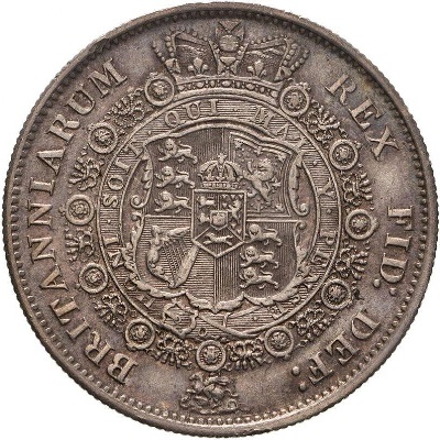 UK Half Crown 1817 Value
