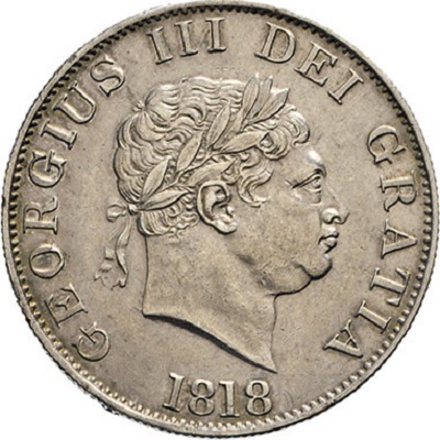 Half Crown 1818 Value