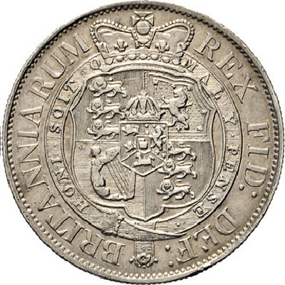 UK Half Crown 1818 Value