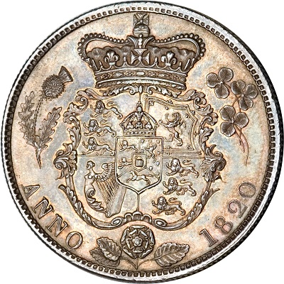 UK Half Crown 1820 Value