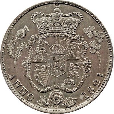 UK Half Crown 1821 Value