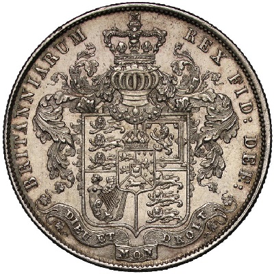 UK Half Crown 1825 Value