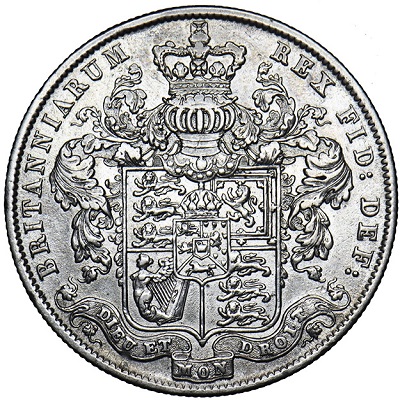 UK Half Crown 1826 Value