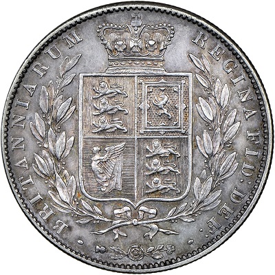 UK Half Crown 1839 Value