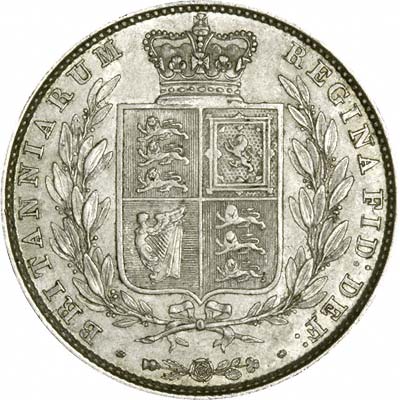 UK Half Crown 1845 Value