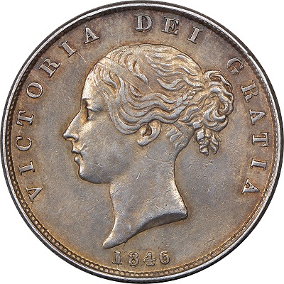 Half Crown 1846 Value