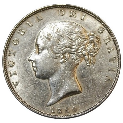 Half Crown 1850 Value