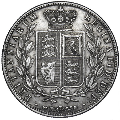 UK Half Crown 1874 Value