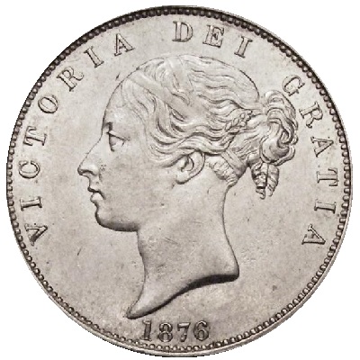 Half Crown 1876 Value