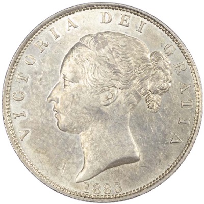 Half Crown 1883 Value