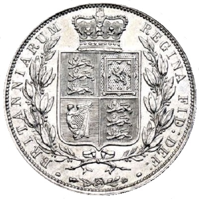 UK Half Crown 1884 Value