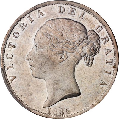 Half Crown 1885 Value